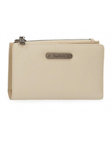 MONEDERO-BILLETERO PJL SALMA BEIGE